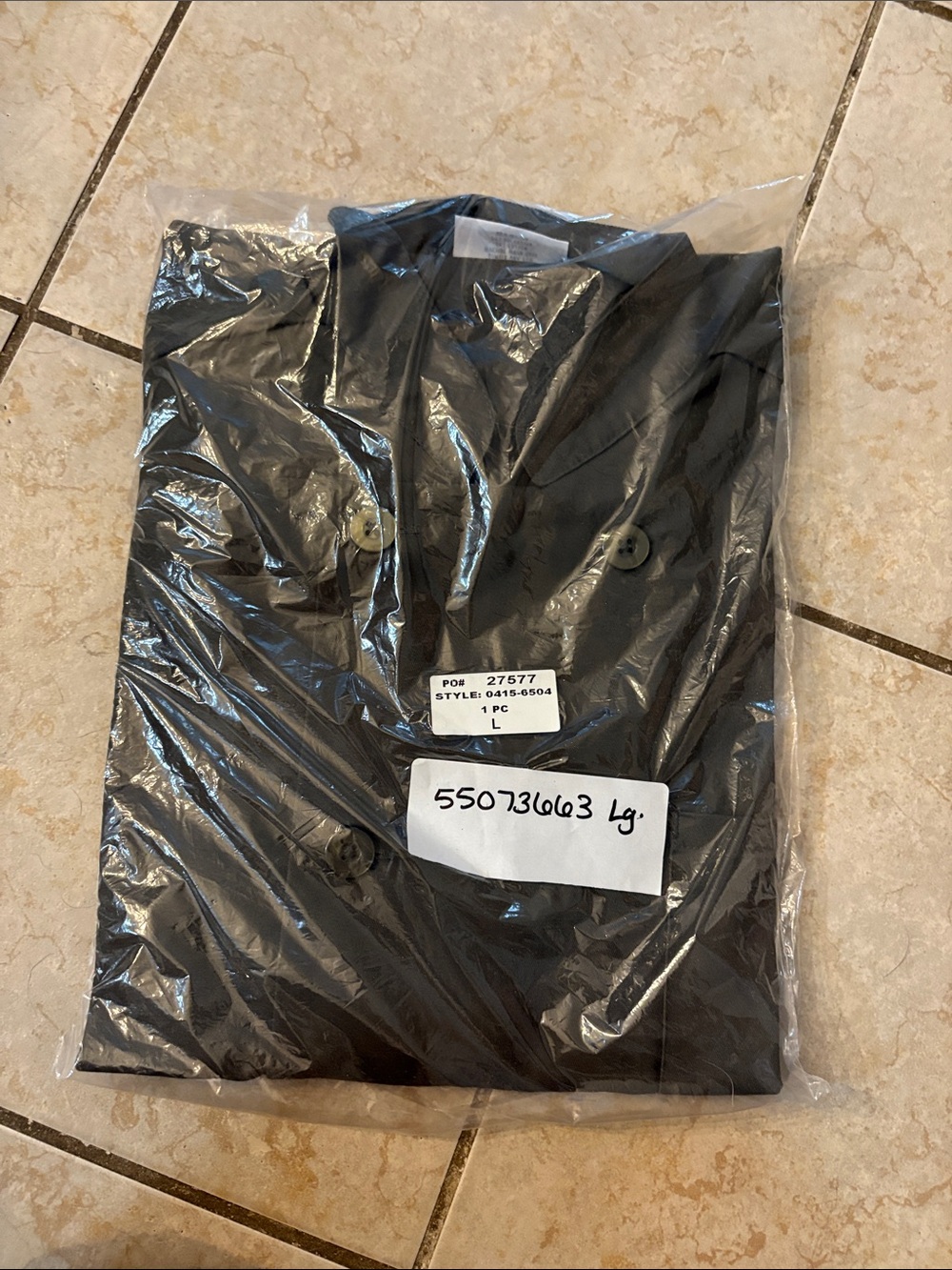 Men's Uncommon Threads Chef Jack - Brand New, grey